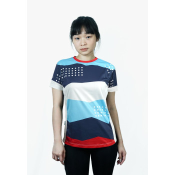 TRIJEE - Women's Jersey - Novallie - Navy White 